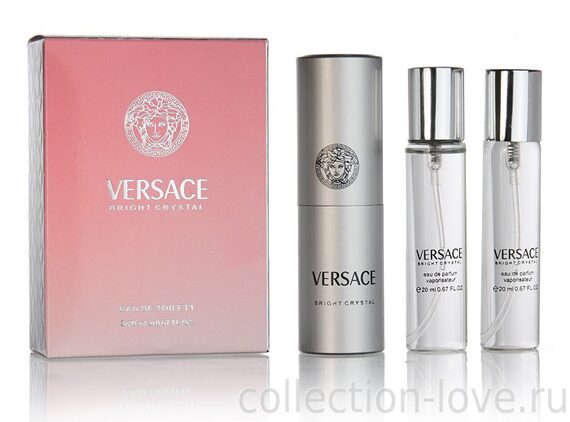 Туалетная вода Versace "Bright Crystal", 3x20 ml